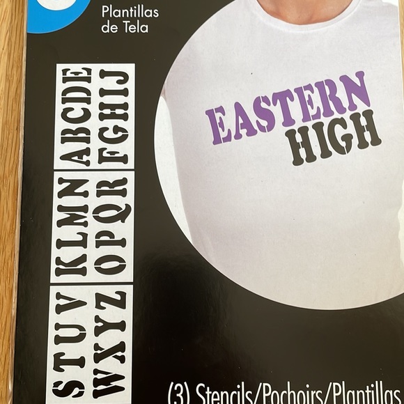 NIP TULIP Reusable “Letter” Stencils - Picture 3 of 3